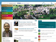 Tablet Screenshot of gresy-sur-isere.com
